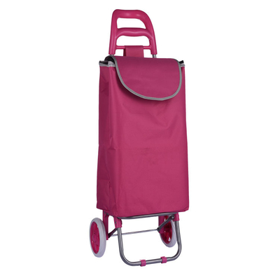 New Arrival Durable Trolley For Stairs Folding Mall 2 Poly Wheels 1 Wheeled Shopping Trolley Bag With Thermal