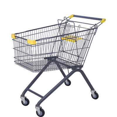 Convenience Hot Selling Shopping Trolley Supermarket Trolley Iron Trolley Old Man Promotional European Shopping Trolley