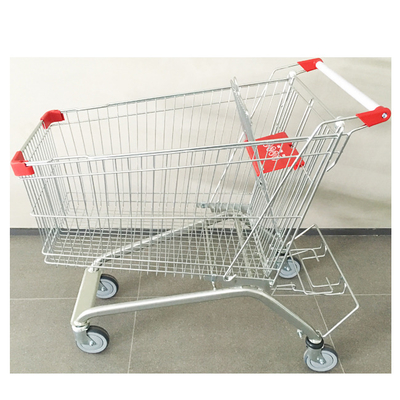 sustainable &amp;amp; Rustproof With Steel Beer Shelf Metal Trolley Trolley Shopping For Supermarket